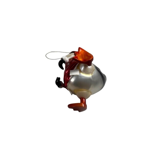 4.5" Hand Blown Glass Penguin Christmas Ornament - RARE - Colorful Holiday Decor - Picture 8 of 8